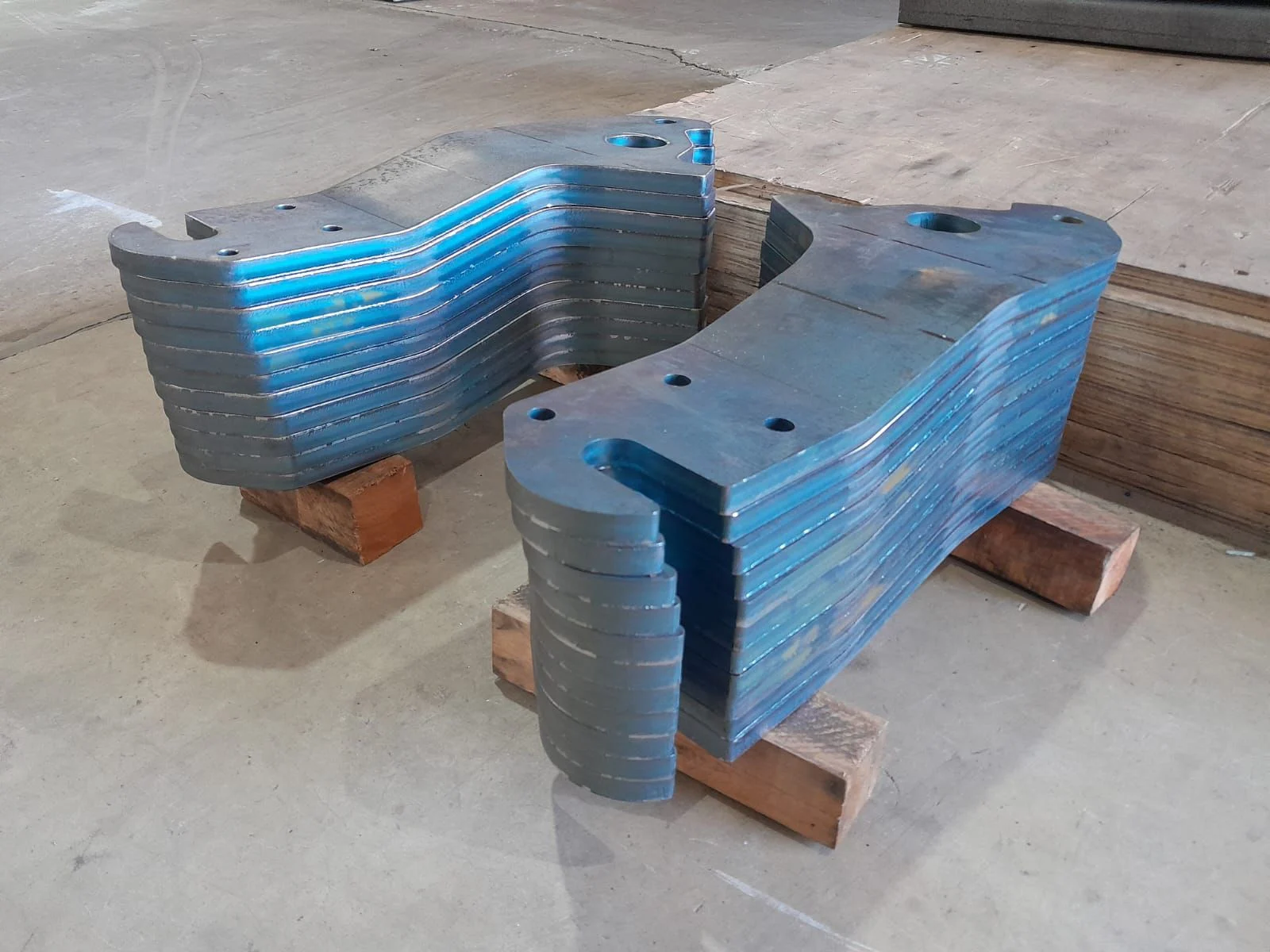 Lotes de peças metálicas do portfólio da Rorato